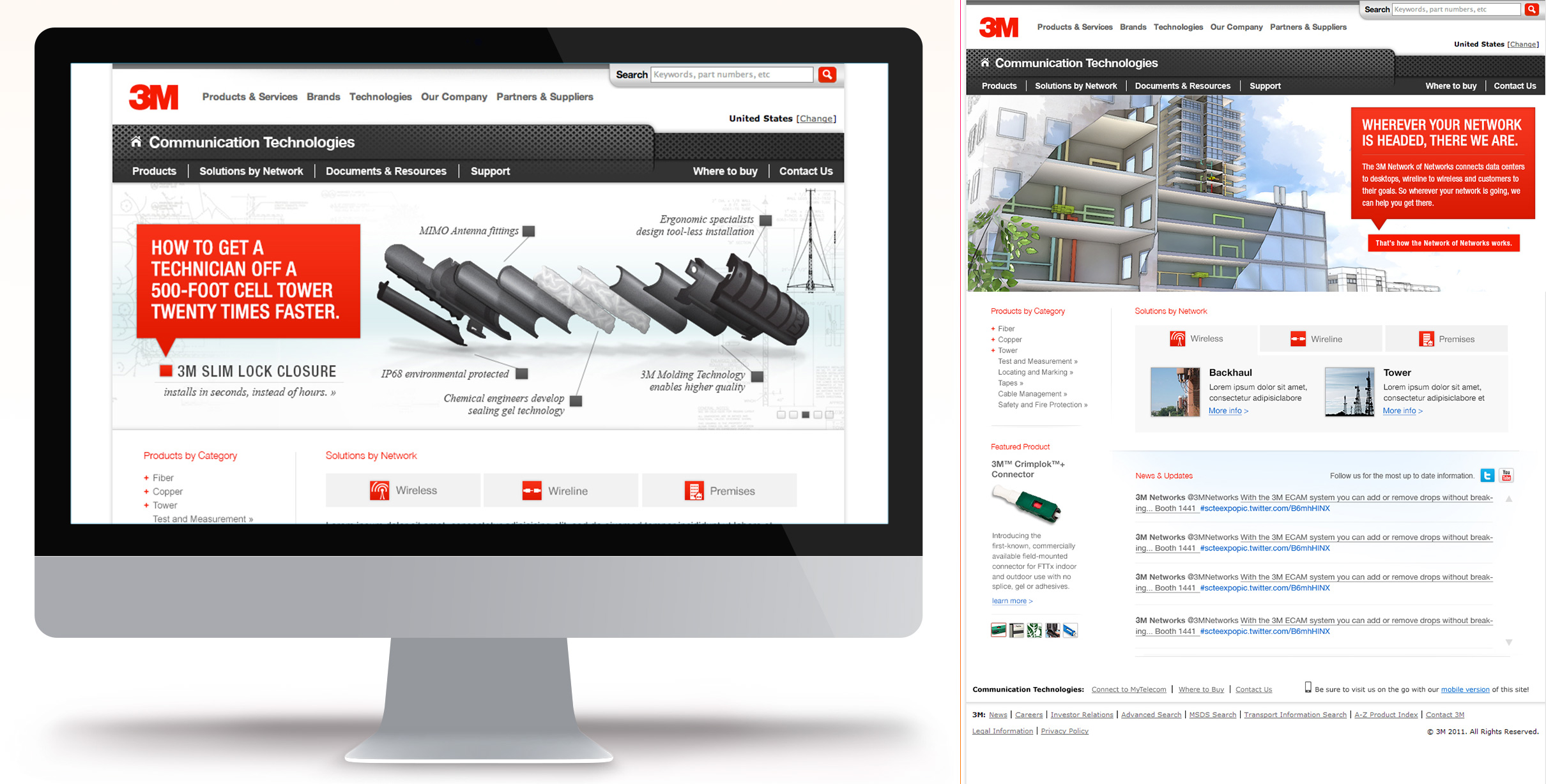 The Final Design of the 3M Telecom Campaign