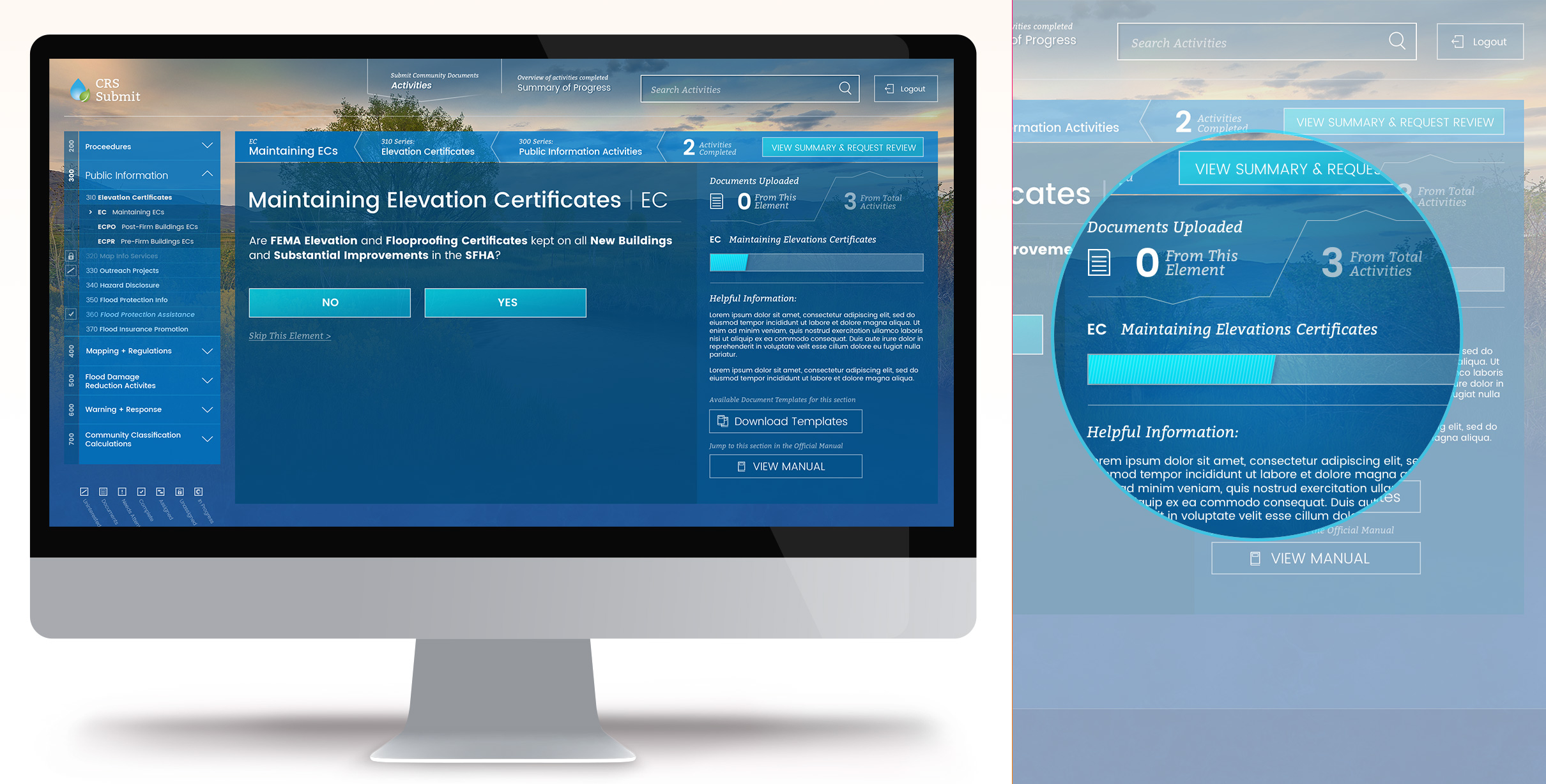 Clickable Demo prototype of the experience