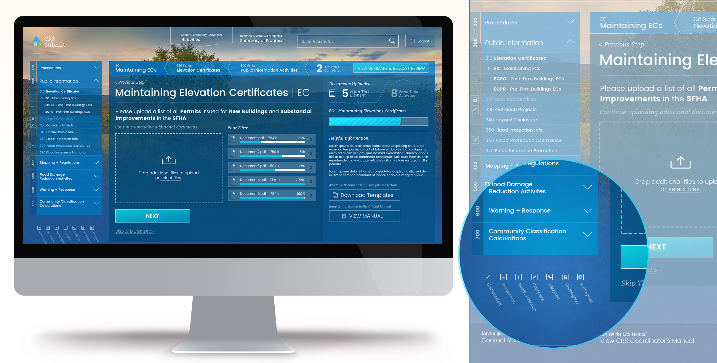 Clickable Demo prototype of the experience