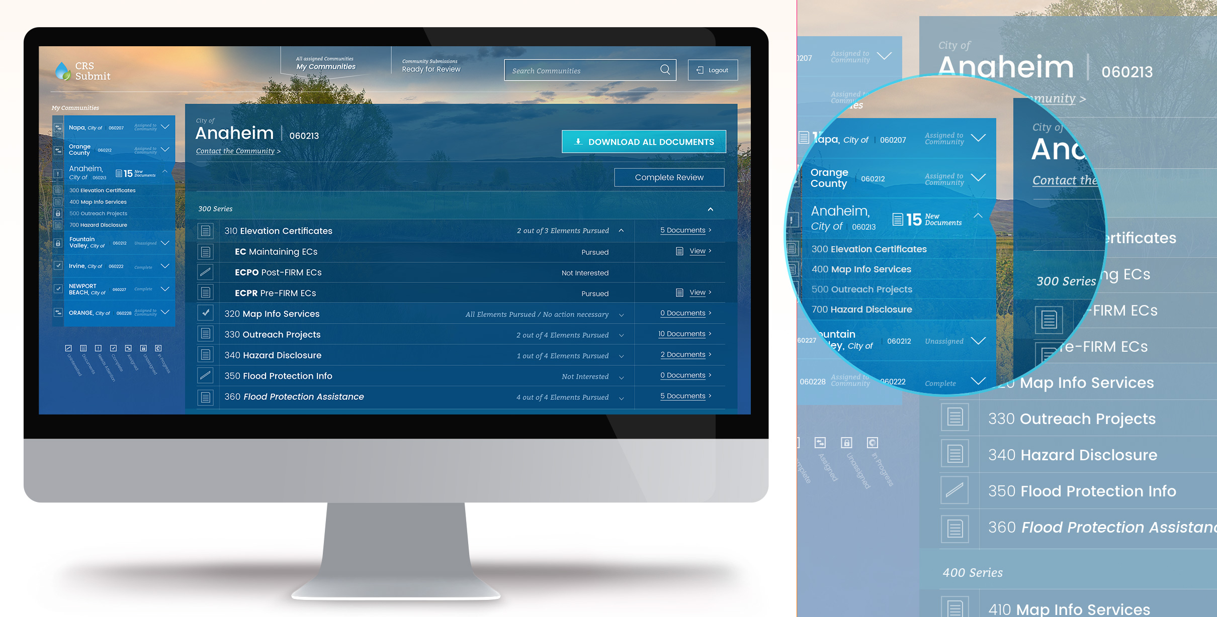 Clickable Demo prototype of the experience