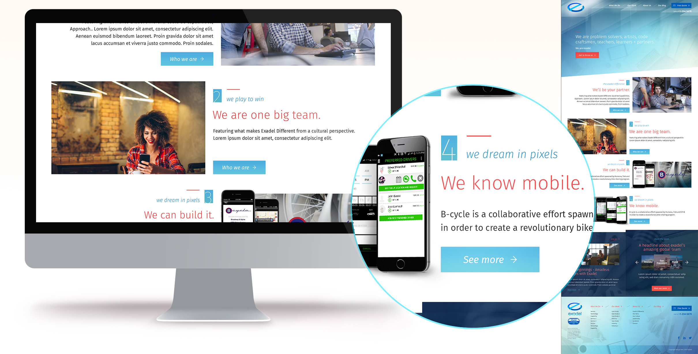 Design Direction - Scrolled Landing