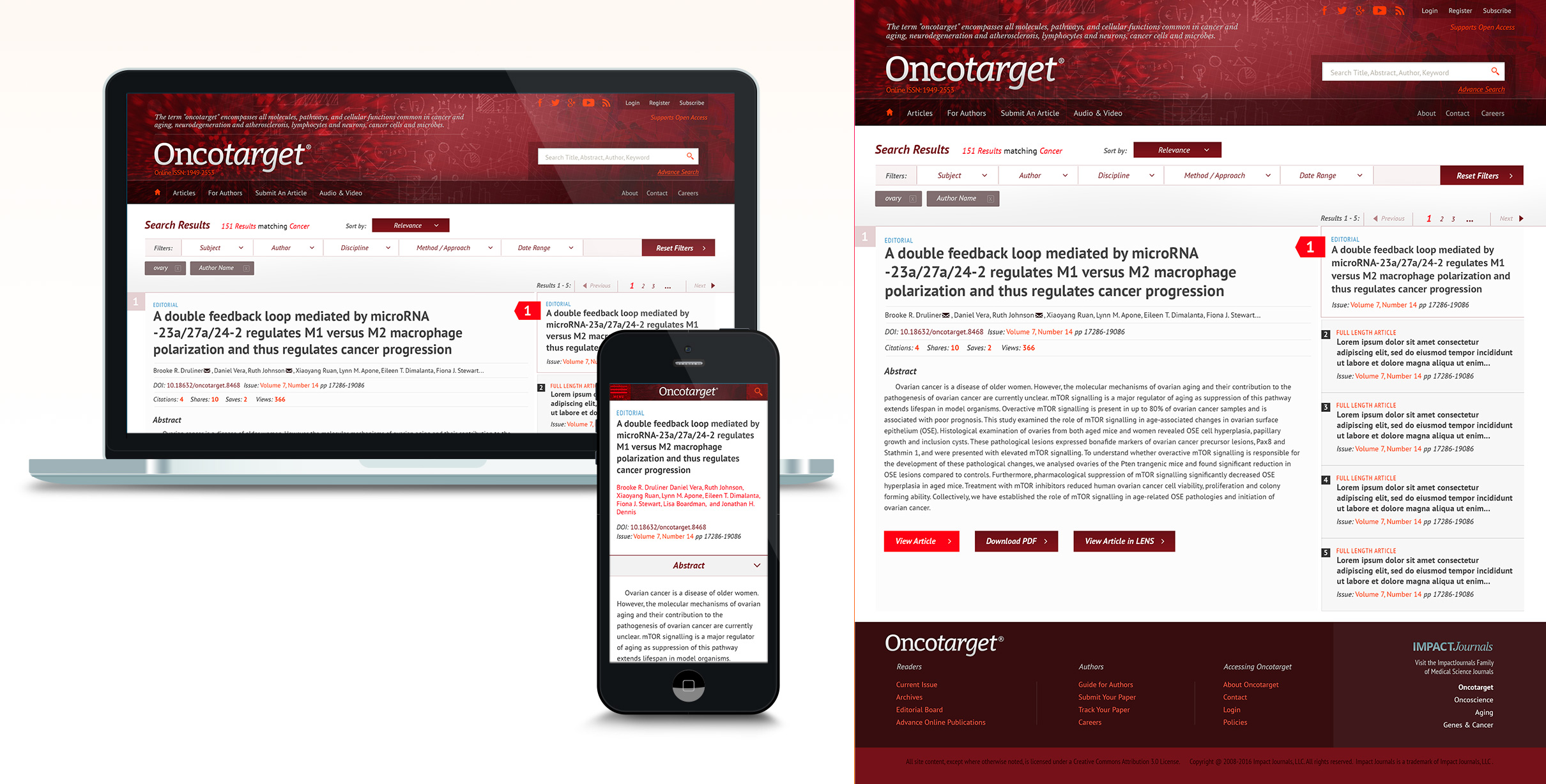 The Pitch - Impact Journals Project